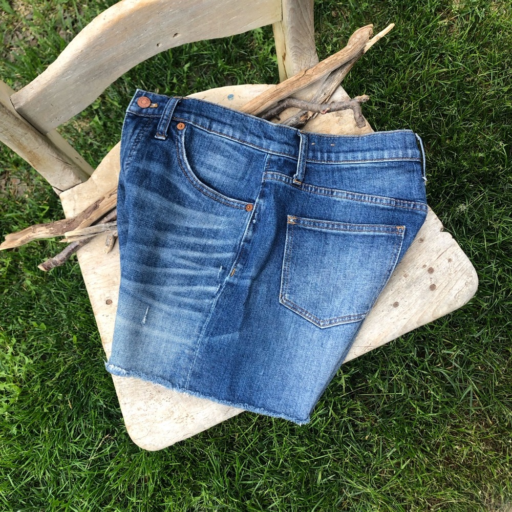 Madewell High-rise Denim Cutoffs